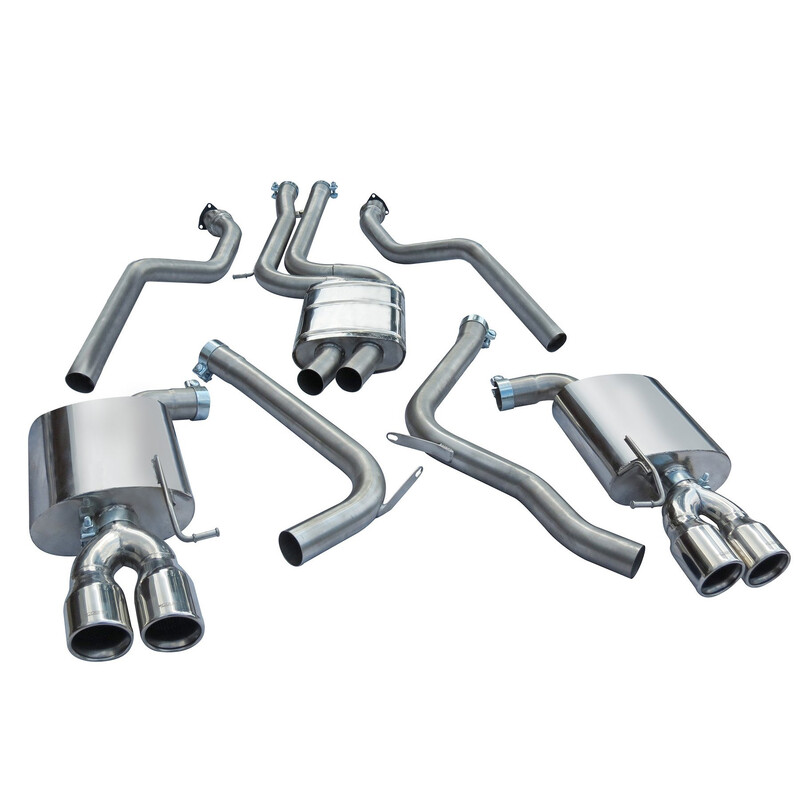 Cobra Sport Cat Back Exhaust System for Audi S5 B8 3.0L TFSI (07-16)