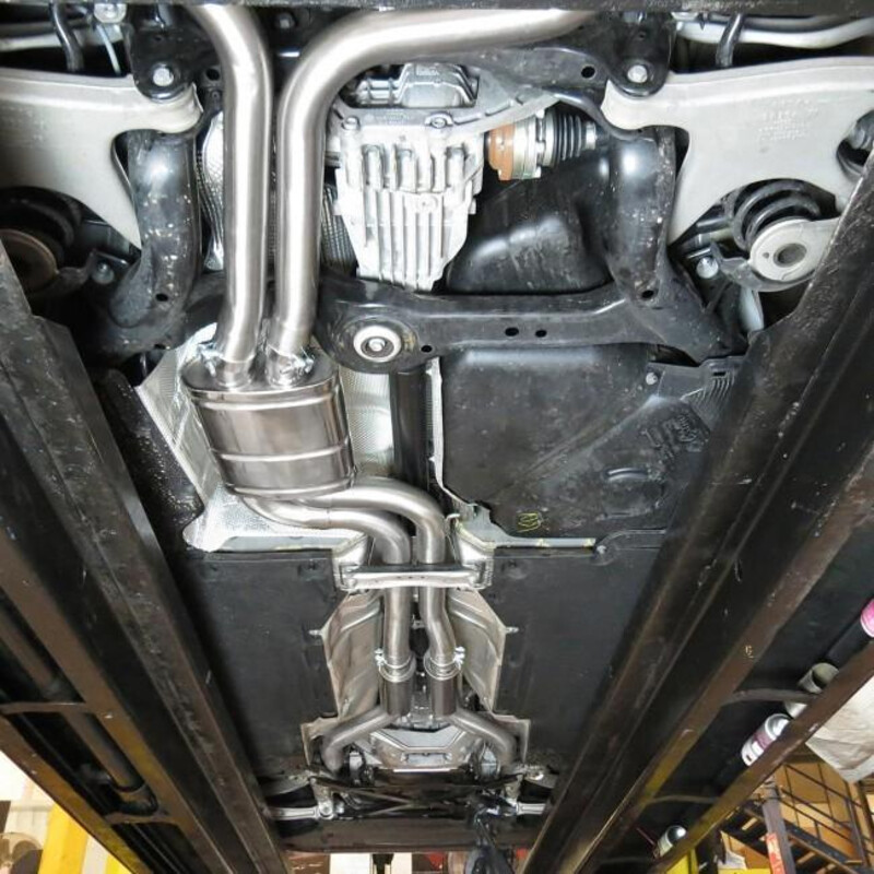 Cobra Sport Cat Back Exhaust System for Audi S5 B8 3.0L TFSI (07-16)