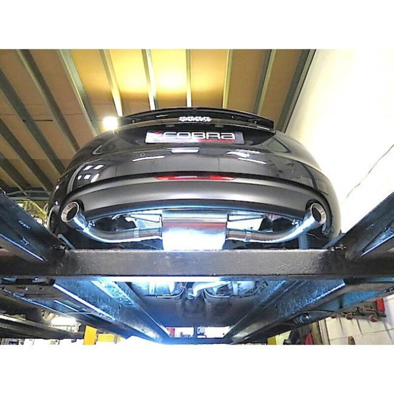 Cobra Sport Cat Back Exhaust System for Audi TT 8J 3.2L V6 (07-11)