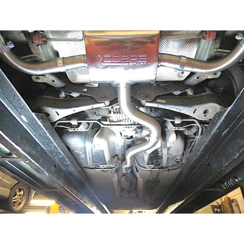 Cobra Sport Cat Back Exhaust System for Audi TT 8J 3.2L V6 (07-11)