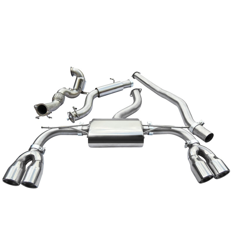 Cobra Sport Turbo Back Exhaust System for Audi S3 8V Sedan (12-20)