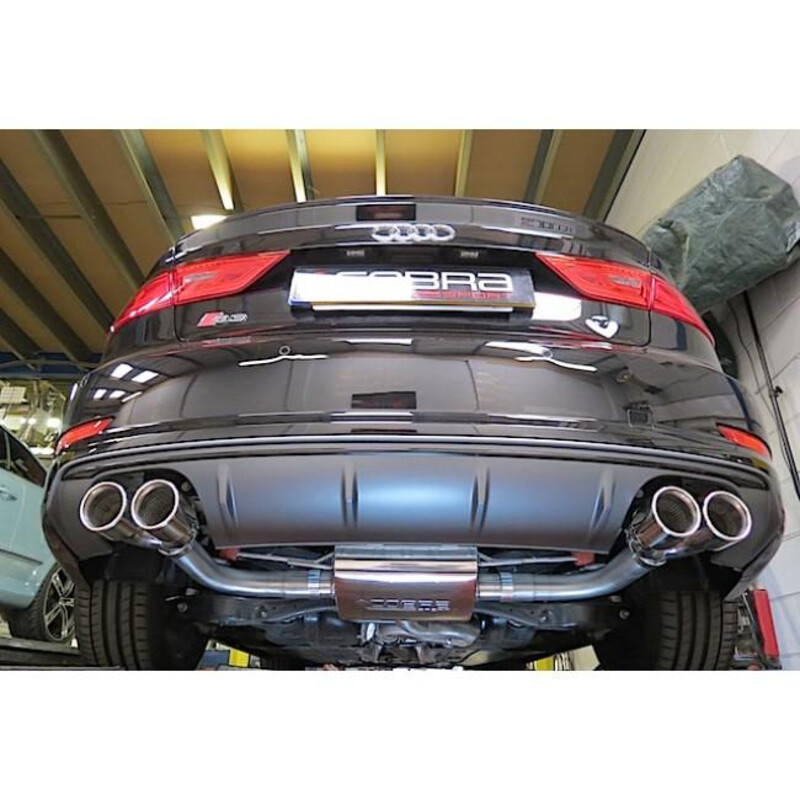 Cobra Sport Turbo Back Exhaust System for Audi S3 8V Sedan (12-20)
