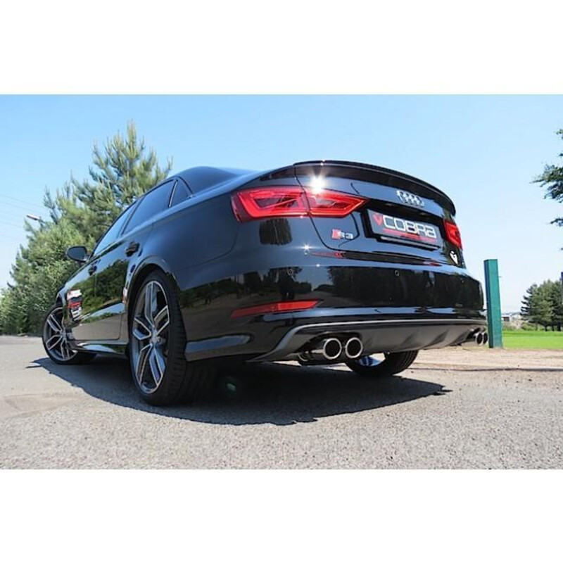 Cobra Sport Turbo Back Exhaust System for Audi S3 8V Sedan (12-20)
