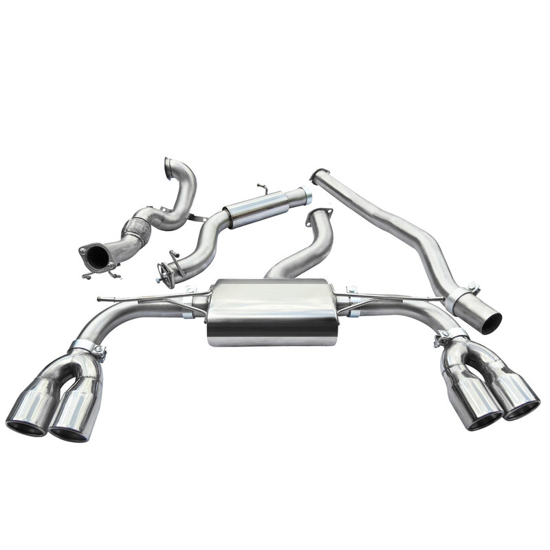 Cobra Sport Turbo Back Exhaust System for Audi S3 8V Sedan (12-20)