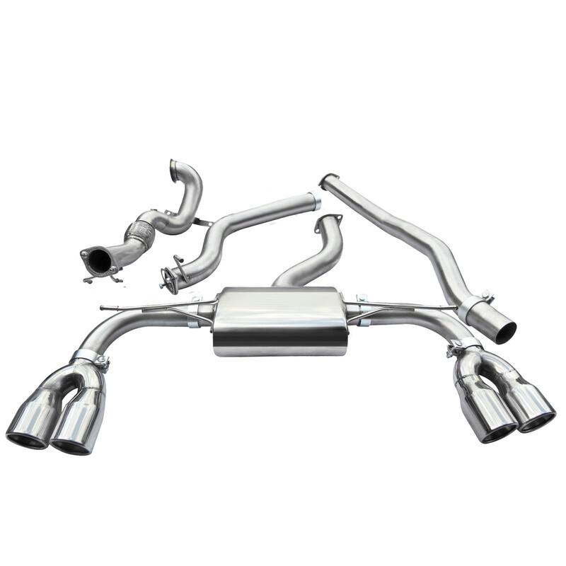 Cobra Sport Turbo Back Exhaust System for Audi S3 8V Sedan (12-20)