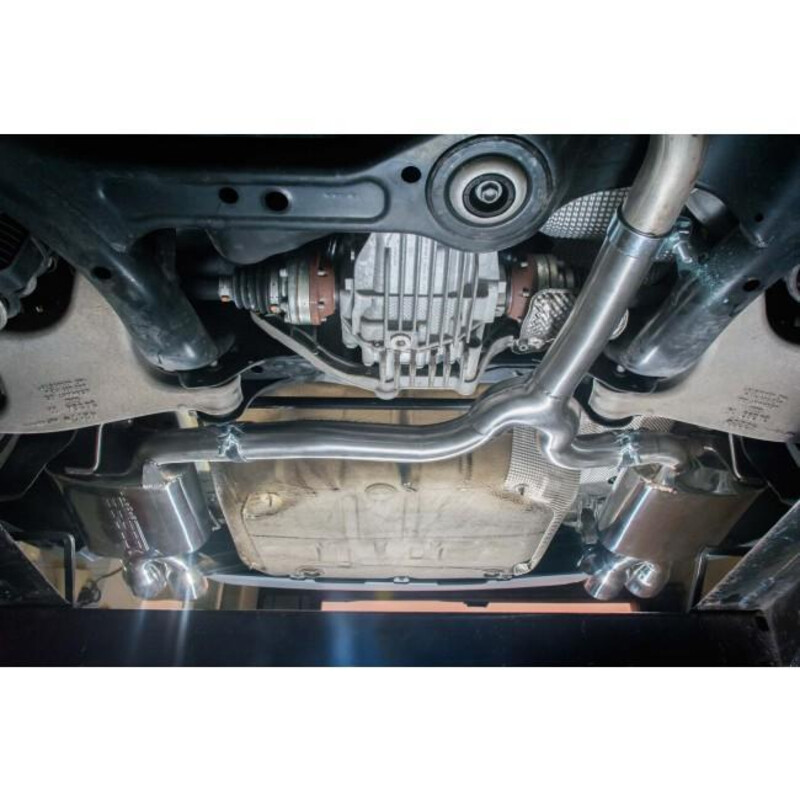 Cobra Sport "S5 Style" Dual Exit Conversion for Audi A5 2.0L TDI Coupe S-Line (07-16)