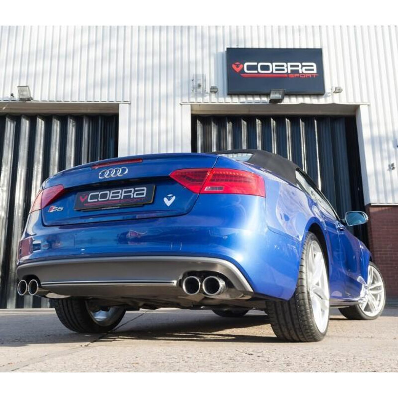 Cobra Sport Rear Exhaust for Audi S5 B8 3.0L TFSI (07-16)
