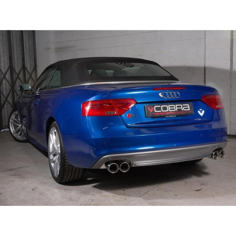 Cobra Sport Rear Exhaust for Audi S5 B8 3.0L TFSI (07-16)