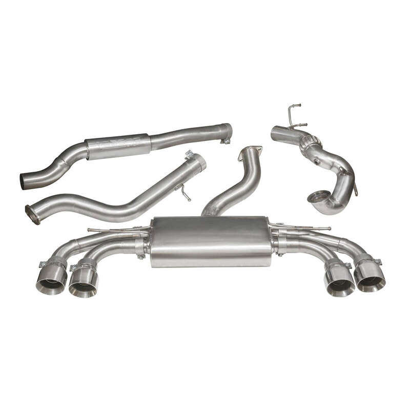 Cobra Sport Turbo Back Exhaust System for Audi TTS 8S 2.0L TFSI (2014+)