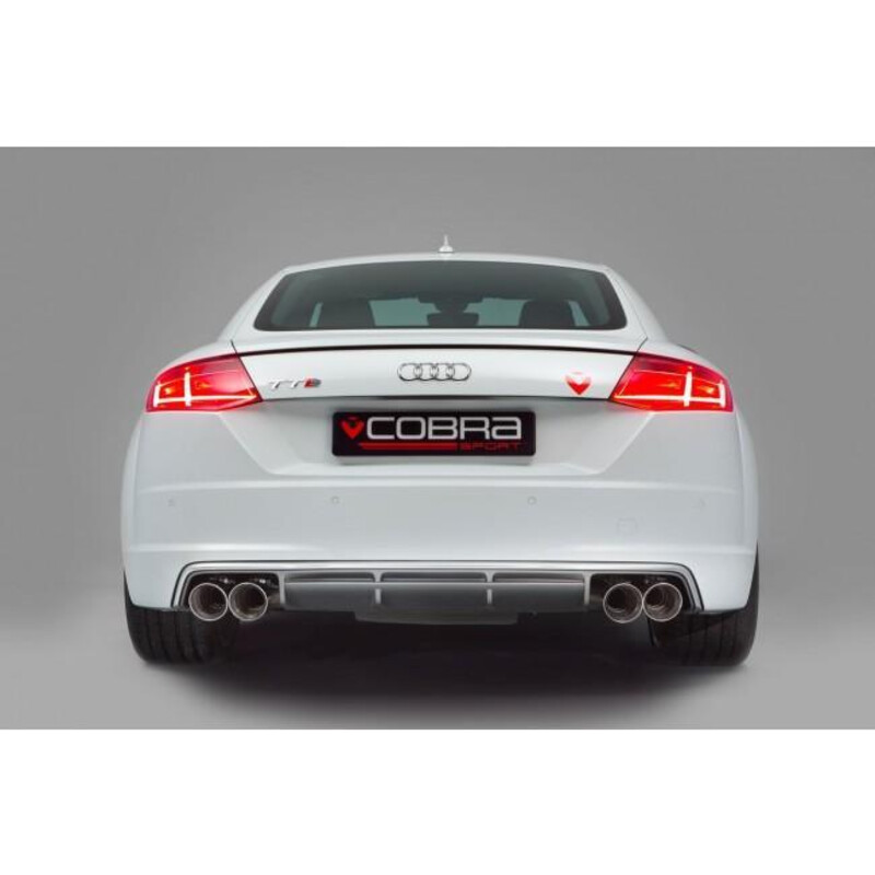 Cobra Sport Cat Back Exhaust System for Audi TTS 8S 2.0L TFSI (2014+)