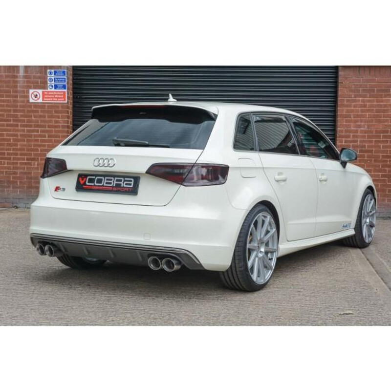 Cobra Sport Cat Back Exhaust System for Audi S3 8V Sportback (12-20)