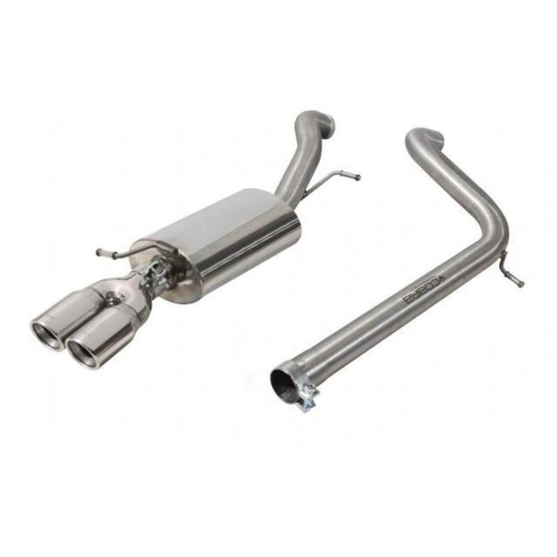 Cobra Sport Cat Back Exhaust System for Audi A1 1.4L TFSI 150 bhp (15-17)