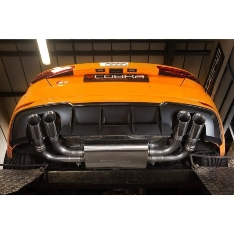 Cobra Sport Valved Turbo Back Exhaust System for Audi S3 8V 3-Door (12-20)