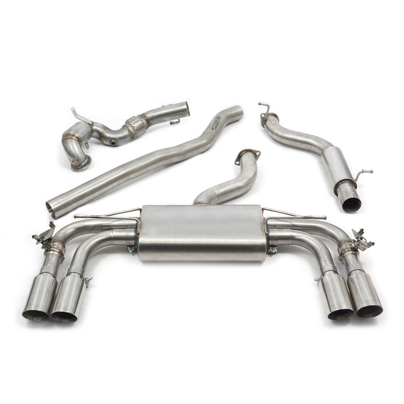Cobra Sport Valved Turbo Back Exhaust System for Audi S3 8V Sportback (12-20)