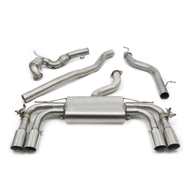 Cobra Sport Valved Turbo Back Exhaust System for Audi S3 8V Sportback (12-20)