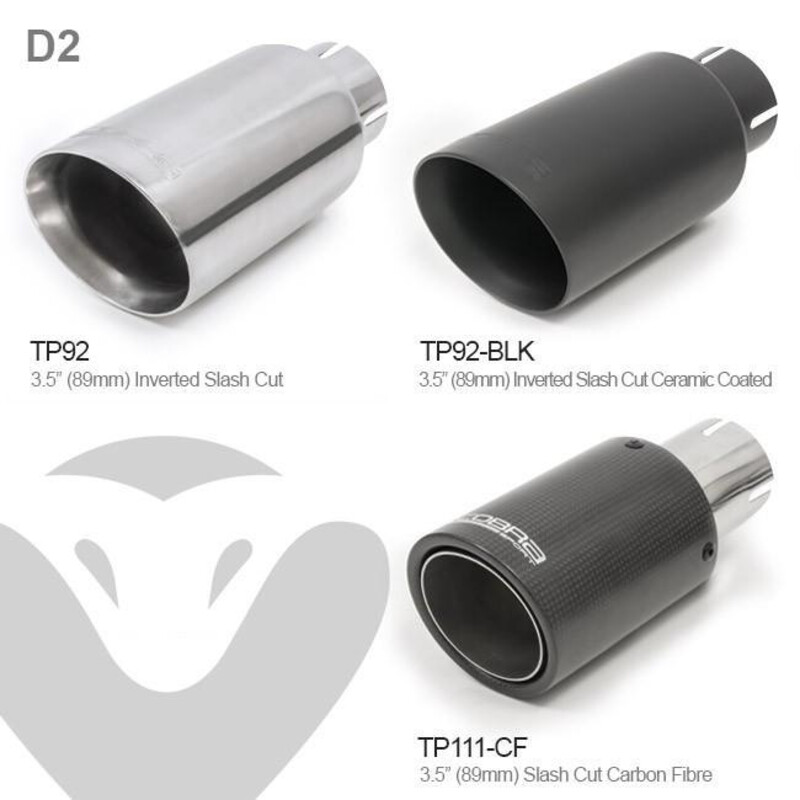 Cobra Sport Valved Turbo Back Exhaust System for Audi S3 8V Sportback (12-20)