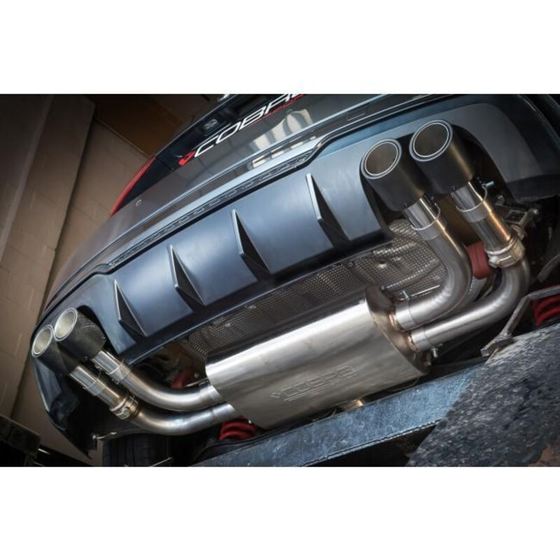Cobra Sport Valved Turbo Back Exhaust System for Audi S3 8V Sportback (12-20)