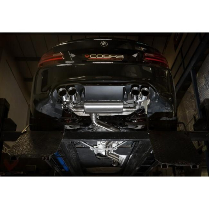 Cobra Sport Valved Cat Back Exhaust System for BMW M2 F87 (Ø3")
