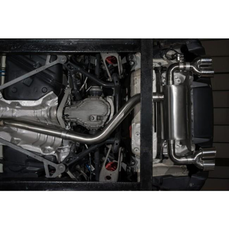 Cobra Sport Valved Cat Back Exhaust System for BMW M2 F87 (Ø3")