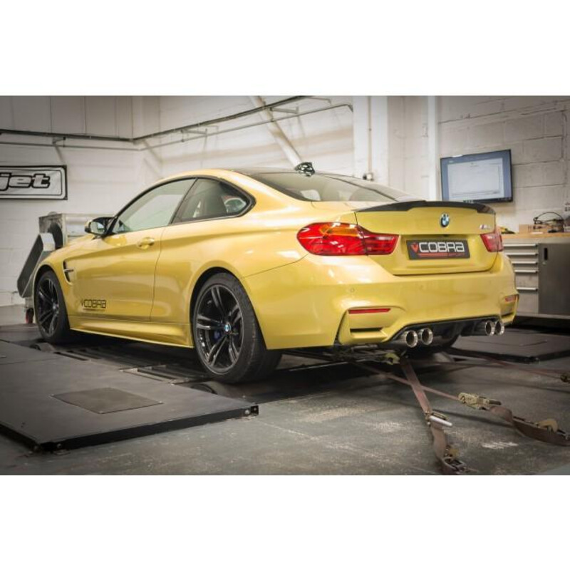 Cobra Sport Valved Secondary Cat Back for BMW M4 F82