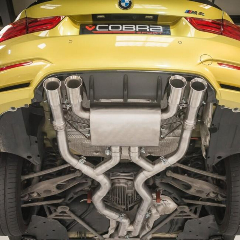 Cobra Sport Valved Secondary Cat Back for BMW M4 F82