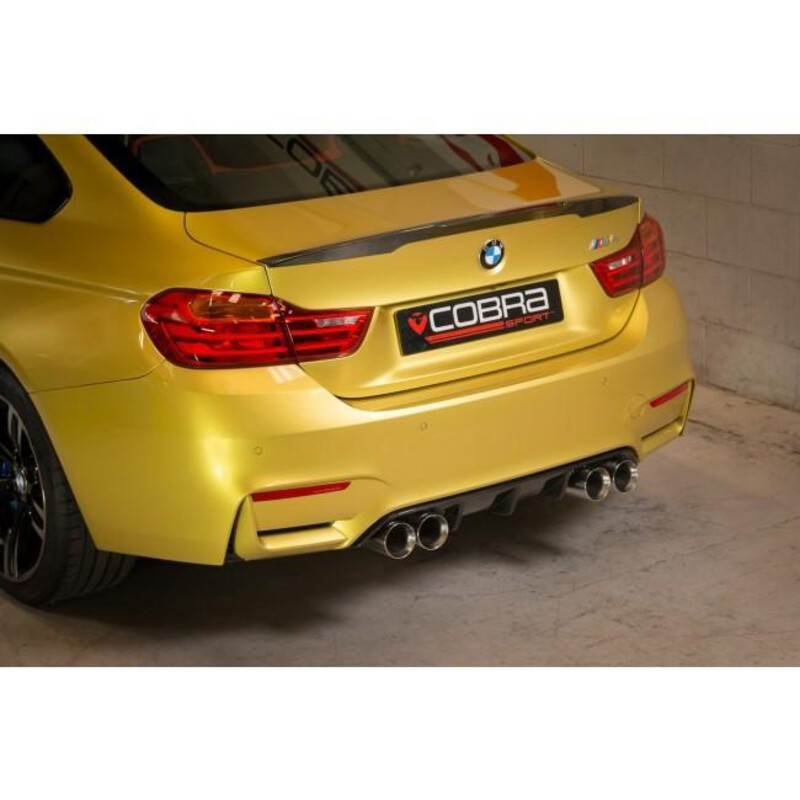 Cobra Sport Valved Primary Cat Back for BMW M4 F82