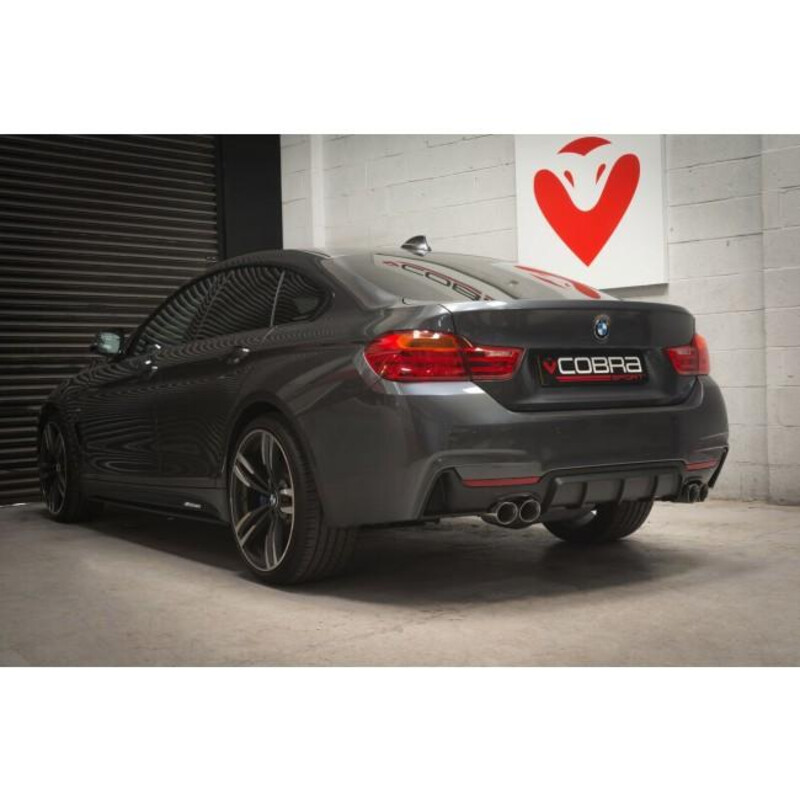 Cobra Sport "M4 Style" Exhaust Silencer for BMW 430d F32, F33 & F36 (13-20)