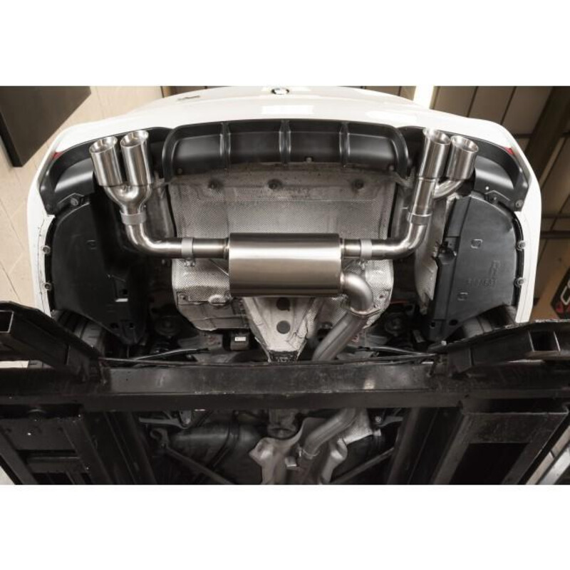 Cobra Sport "M3 Style" Exhaust Silencer for BMW 330d Sedan F30 & Touring F31 (12-18)