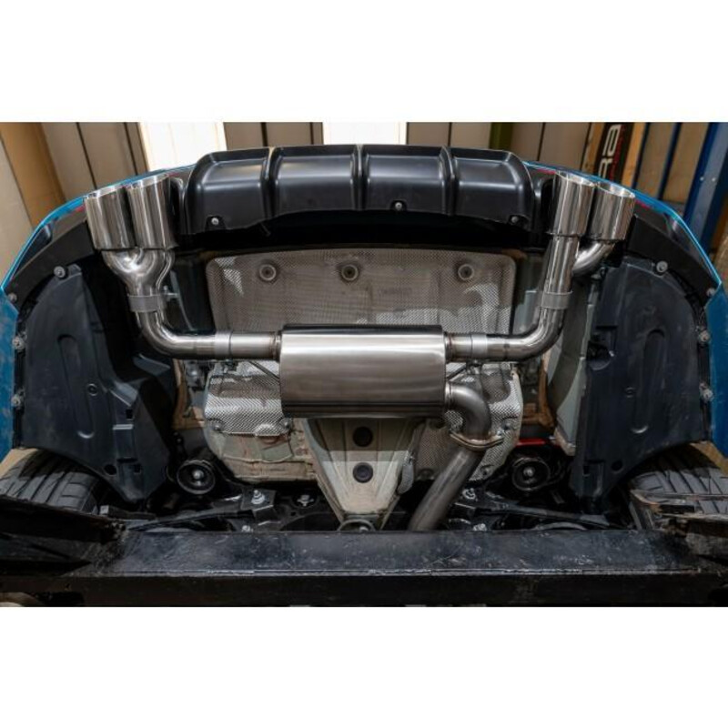 Cobra Sport "M3 Style" Exhaust Silencer for BMW 320d & 325d Sedan F30 & Touring F31 LCI (15-18)