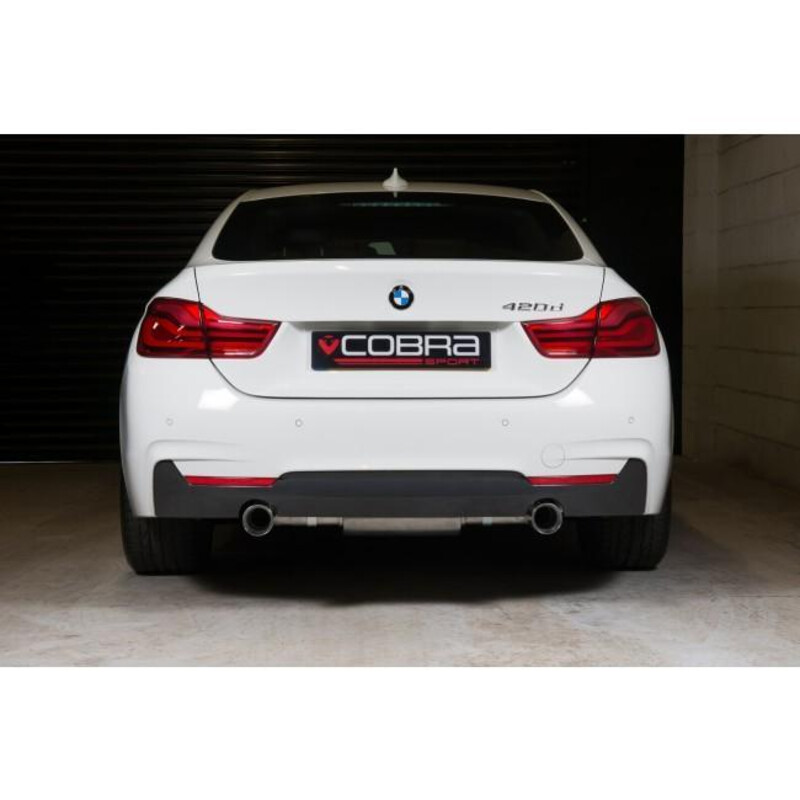 Cobra Sport "440i Style" Exhaust Silencer for BMW 420d Gran Coupe F36 (13-20)