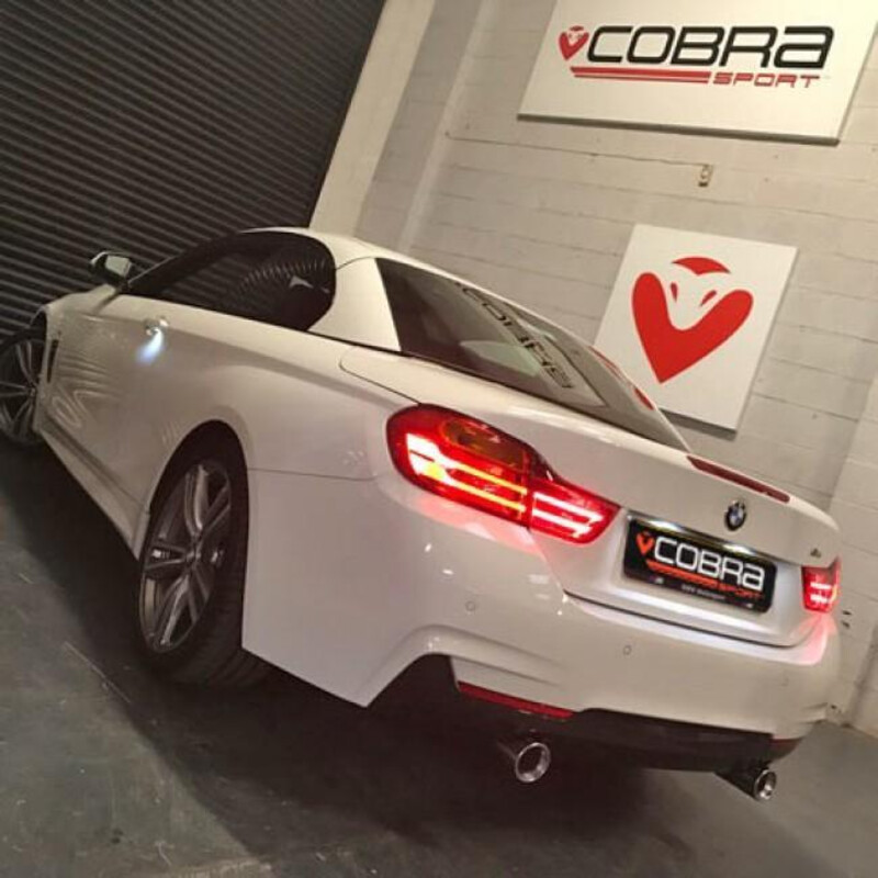 Cobra Sport "440i Style" Exhaust Silencer for BMW 420d Coupe F32 & Convertible F33 (13-20)