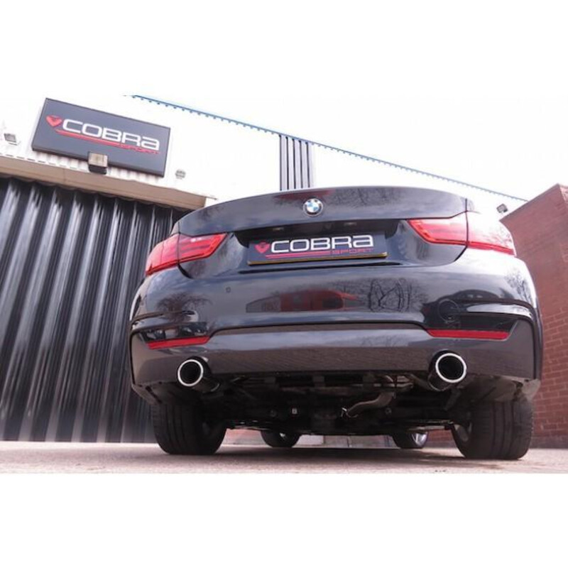 Cobra Sport "440i Style" Exhaust Silencer for BMW 420d Coupe F32 & Convertible F33 (13-20)