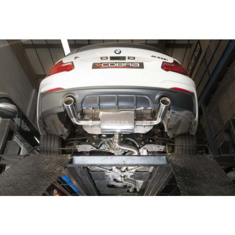 Cobra Sport Cat Back Exhaust System for BMW M235i F22 (2014+)
