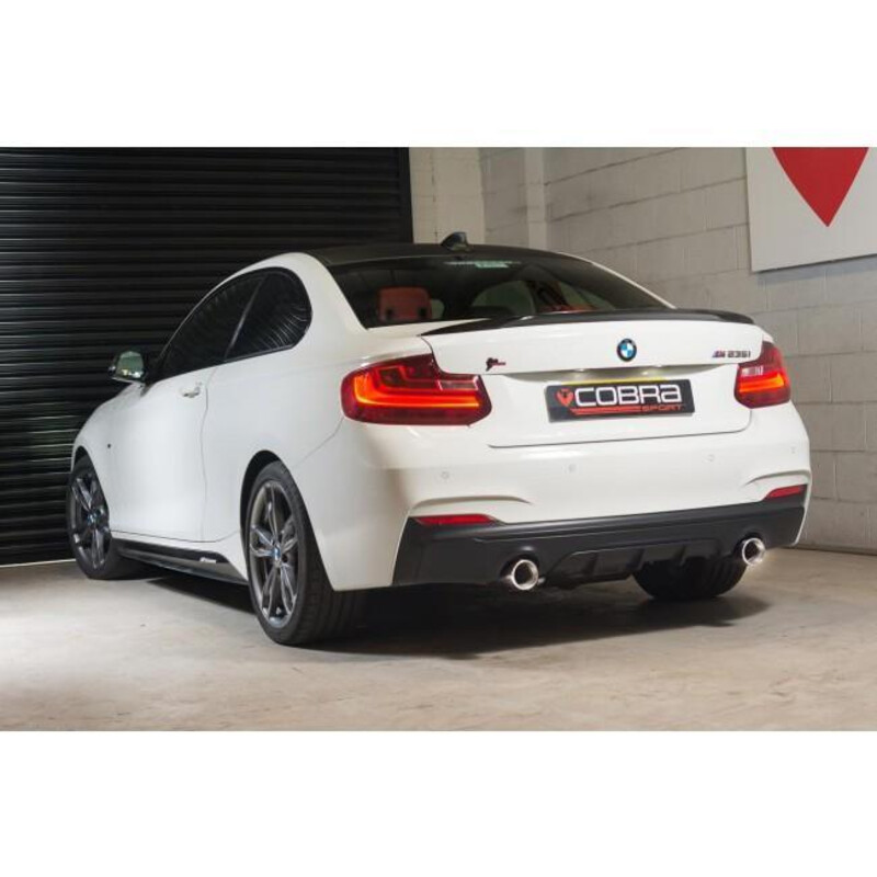 Cobra Sport Cat Back Exhaust System for BMW M235i F22 (2014+)