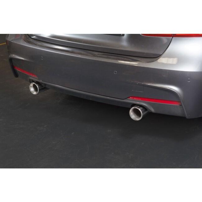 Cobra Sport "340i Style" Exhaust Silencer for BMW 335d Sedan F30 (12-18)
