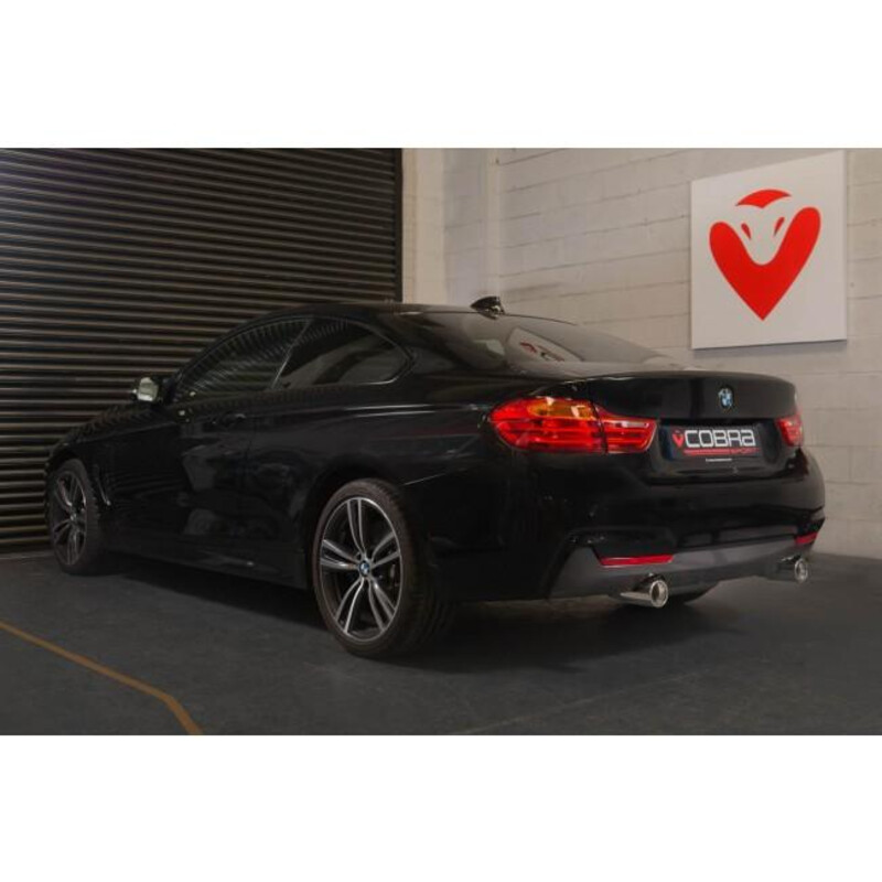 Cobra Sport "440i Style" Exhaust Silencer for BMW 435d F32, F33 & F36 (13-20)