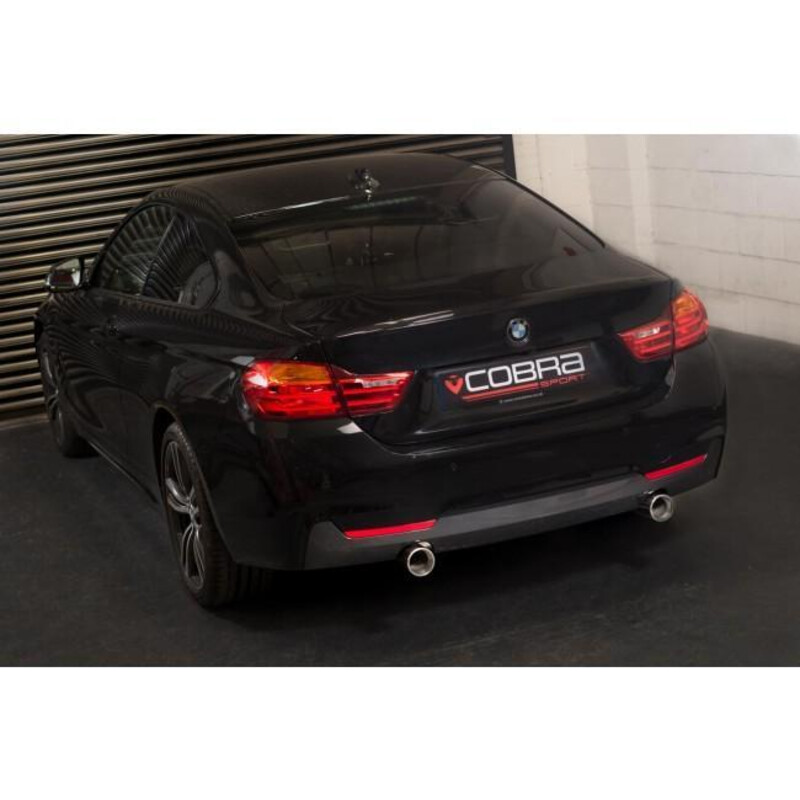 Cobra Sport "440i Style" Exhaust Silencer for BMW 435d F32, F33 & F36 (13-20)