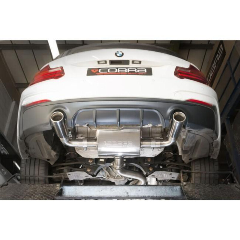 Cobra Sport Cat Back Exhaust System for BMW M240i F22 (2014+)