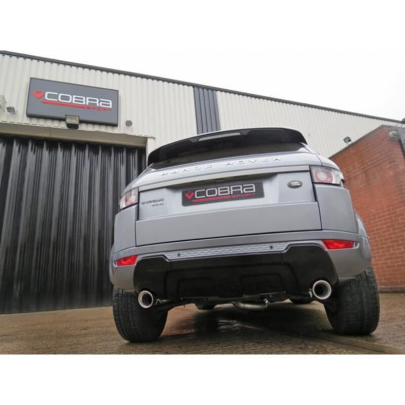 Cobra Sport Rear Exhaust for Range Rover Evoque SD4 / TD4 (11-18)