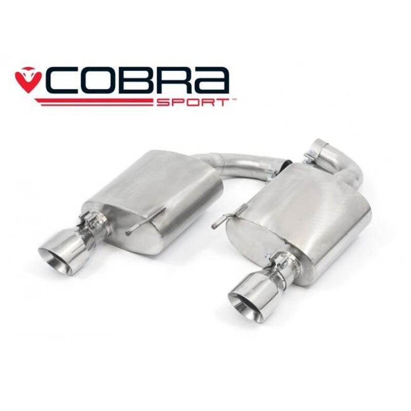 Cobra Sport Axle Back Exhaust System for Ford Mustang GT V8 5.0L (15-18)