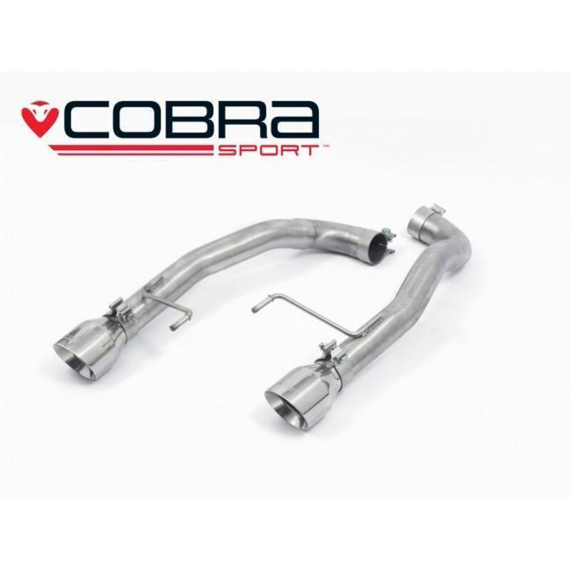 Cobra Sport Axle Back Exhaust System for Ford Mustang GT V8 5.0L (15-18)