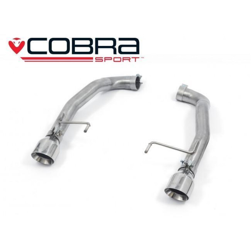 Cobra Sport Axle Back Exhaust System for Ford Mustang GT V8 5.0L (15-18)