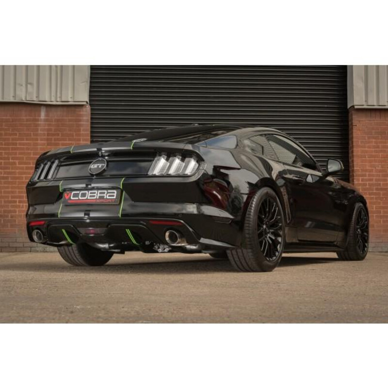 Cobra Sport Axle Back Exhaust System for Ford Mustang GT V8 5.0L (15-18)