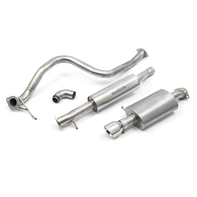 Cobra Sport Cat Back Exhaust System for Ford Fiesta 1.0L Ecoboost ST-Line MK8