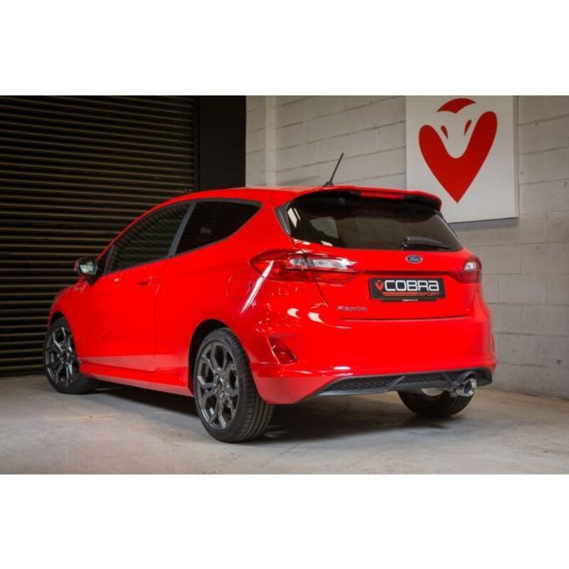 Cobra Sport Cat Back Exhaust System for Ford Fiesta 1.0L Ecoboost ST-Line MK8