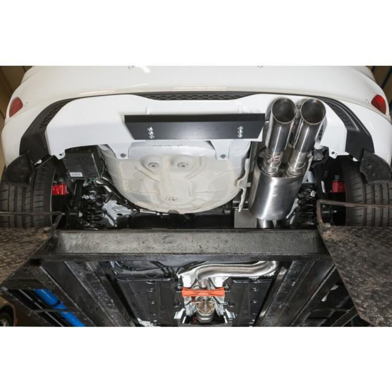Cobra Sport Valved GPF Back Exhaust System for Ford Fiesta ST MK8