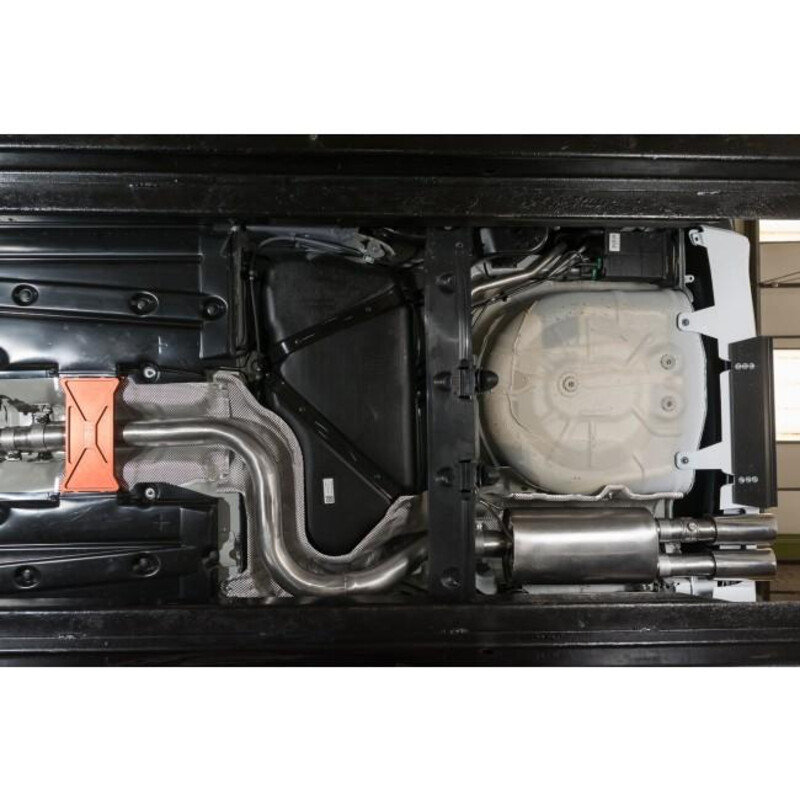 Cobra Sport Valved GPF Back Exhaust System for Ford Fiesta ST MK8