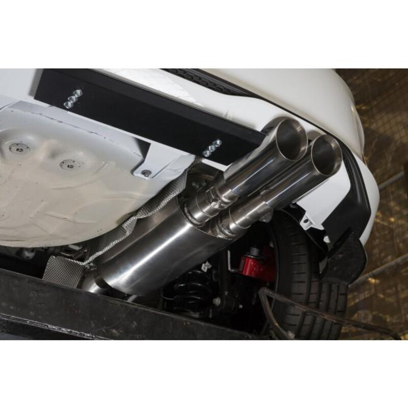 Cobra Sport Valved GPF Back Exhaust System for Ford Fiesta ST MK8