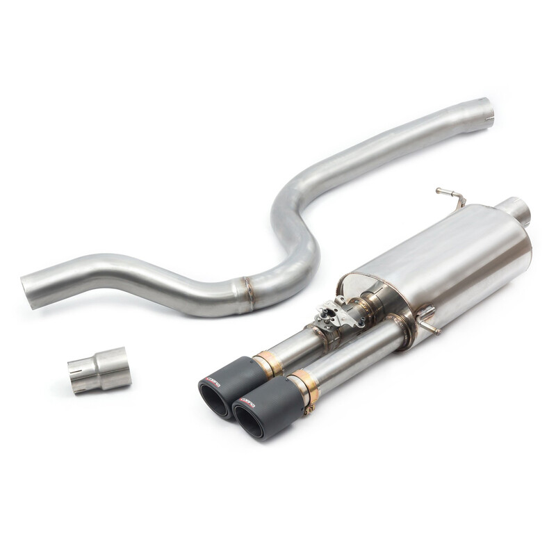 Cobra Sport Valved GPF Back Exhaust System for Ford Fiesta ST MK8