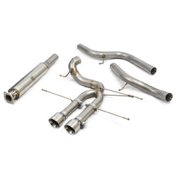 Cobra Sport "Venom Box Delete" Cat Back Exhaust System for Ford Focus ST MK3 Estate